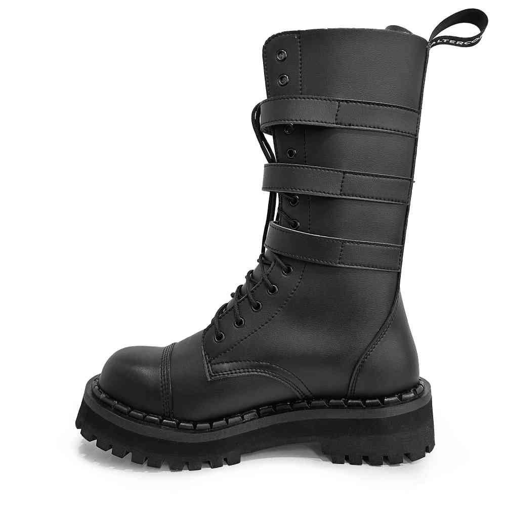 Altercore - 357 Vegan Bottes lacées - Noir